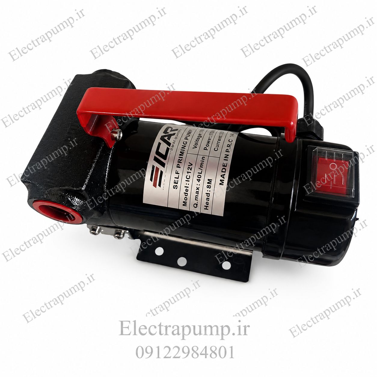 پمپ گازوئیل 12 ولت ایکار مدل IC12V